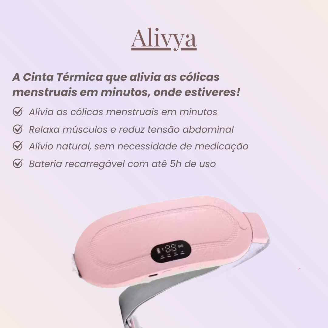 Alivya – Cinta Térmica Menstrual