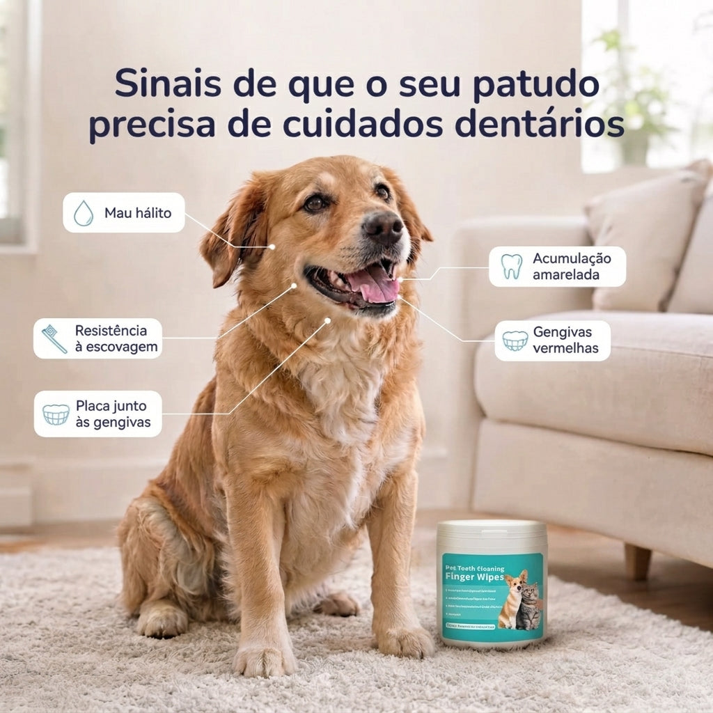 Bafuxo: Toalhitas Dentárias