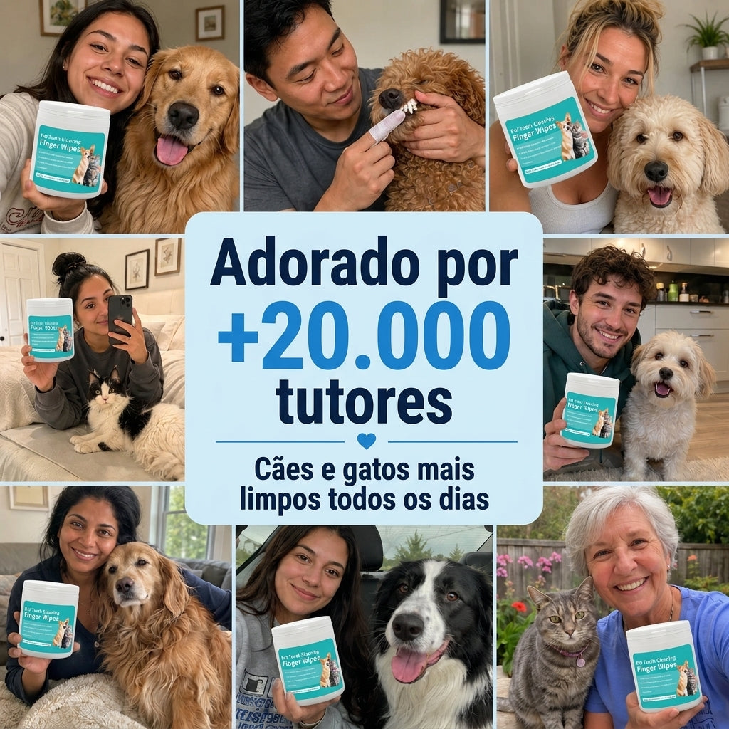 Bafuxo: Toalhitas Dentárias